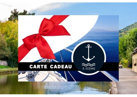 Permis fluvial - Carte cadeau à imprimer