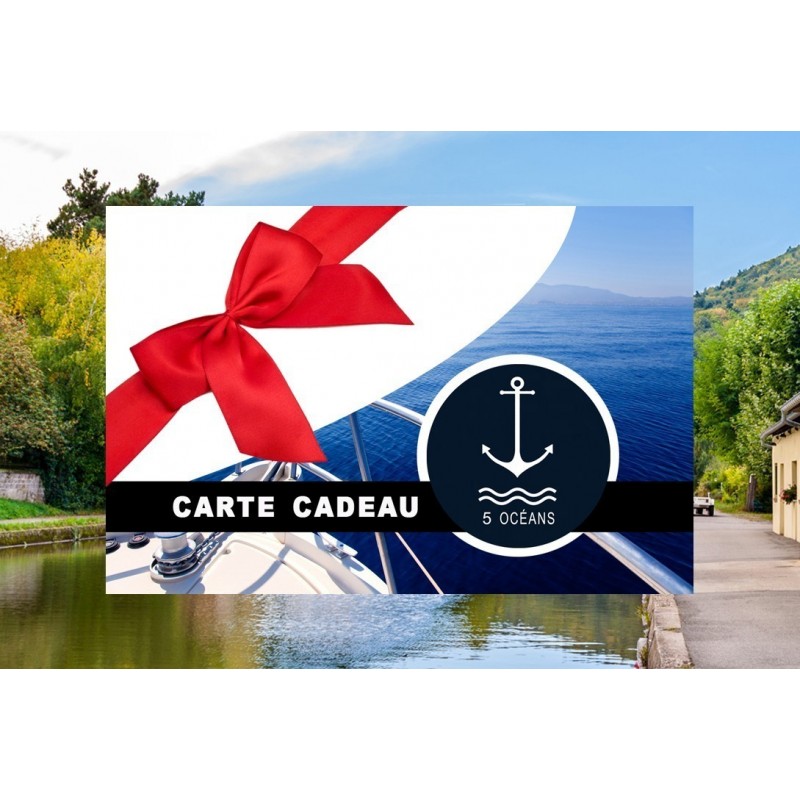 Carte Cadeau Permis bateau fluvial Brest